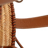 LOEWE Small Raffia Anagram Basket Tote Secondhand