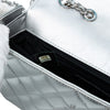 Chanel Small Metallic Patent Coco Boy Flap Secondhand