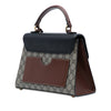 Gucci Small GG Supreme Padlock Satchel Secondhand
