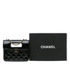 Chanel Mini Quilted Patent Graphic Catch Flap Secondhand