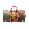 Louis Vuitton Keepall 50 Masters Collection Travel Bag in Pink x Green M43377 Secondhand