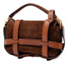 Fendi Mini Suede Cage Baguette Satchel Secondhand