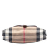 Burberry Small House Check Canvas and Leather Horseshoe Milton Crossbody Secondhand