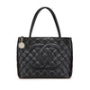 Chanel Caviar Medallion Tote Secondhand
