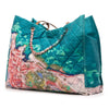Chanel CC Quilted Nylon Graffiti Watercolour Shopping Tote Secondhand