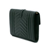 Saint Laurent Grain De Poudre Triquilt Monogram Envelope Clutch Secondhand