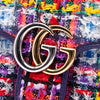 Gucci Medium GG Marmont Tweed Shoulder Bag Secondhand