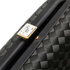 Secondhand Bottega Veneta Satin Intrecciato Tassel Knot Clutch