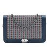 Chanel Crystal Embellished Lambskin Boy Wallet On Chain Secondhand
