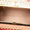 Prada Saffiano Vernice Pyramid Studded Frame Bag Secondhand