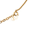 Dior Gold Plated CD Logo Pendant Necklace Secondhand