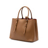 Prada Medium Saffiano Cuir Double Handle Satchel Secondhand