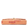 Chanel CC Chocolate Bar Canvas Logo East West Flap Secondhand