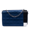 Chanel Mini Chocolate Bar Satin Shoulder Bag Secondhand