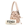 Fendi Mini Studded Calfskin Mon Tresor Bucket Bag Secondhand