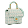 Chanel Quilted Tweed Crush Top Handle Bag Secondhand