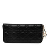 Dior Lambskin Cannage Lady Dior Voyageur Wallet Secondhand