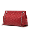 Chanel CC Quilted Caviar Frame Shopping Tote Secondhand