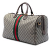 Gucci Medium GG Supreme Web Ophidia Carry On Duffle Bag Secondhand