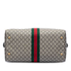 Gucci Medium GG Supreme Web Ophidia Carry On Duffle Bag Secondhand