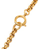 Chanel CC Gold Plated Flower Pendant Necklace Secondhand