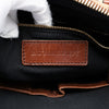 Burberry Small Leather Trimmed House Check Canvas Bridle Orchard Satchel Secondhand