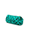 Miu Miu Pleated Nylon Playing Card Print Clutch Secondhand