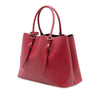 Prada Medium Saffiano Cuir Double Handle Satchel Secondhand