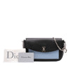 Dior Tricolor Leather Turn Lock Wallet on Chain Secondhand