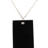 Secondhand Chanel CC Brass Acrylic and Strass Pendant Necklace