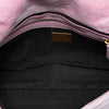 Fendi Zucca Embossed Velvet Baguette Satchel Secondhand