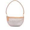 Burberry Mini Embossed Logo Canvas Olympia Shoulder Bag Secondhand
