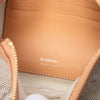 Burberry Mini Embossed Logo Canvas Olympia Shoulder Bag Secondhand