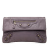 Balenciaga Goatskin Motocross Giant 12 Envelope Clutch Secondhand