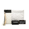 Chanel Medium Lambskin Colorblock Patchwork O Case Secondhand