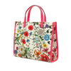 Gucci Medium Canvas Flora Satchel Secondhand