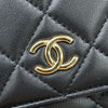 Chanel CC Quilted Lambskin Coco Casino Wallet On Chain Secondhand