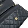 Chanel CC Quilted Lambskin Coco Casino Wallet On Chain Secondhand