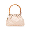 Gucci GG Canvas Bamboo Handbag Secondhand