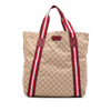 Gucci GG Canvas Web Tote Secondhand