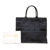 Dior Large Embroidered Canvas Camouflage Book Tote Secondhand