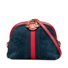 Gucci Small Suede Ophidia Dome Crossbody Secondhand