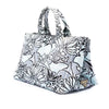 Prada Medium Floral Printed Canvas Canapa Satchel Secondhand