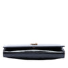 Saint Laurent Textured Patent Monogram Kate Wallet on Chain Secondhand