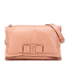 Ferragamo Small Padded Leather Viva Bow Shoulder Bag Secondhand