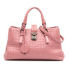 Bottega Veneta Small Nappa Intrecciato Roma Satchel Secondhand
