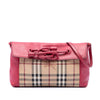 Burberry Haymarket Check Coated Canvas Leah Crossbody Secondhand