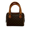 Celine Macadam Coated Canvas Satchel Secondhand