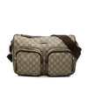 Secondhand Gucci GG Supreme Double Pocket Crossbody