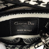 Dior Mini Embroidered Canvas Houndstooth Lady D Lite Secondhand